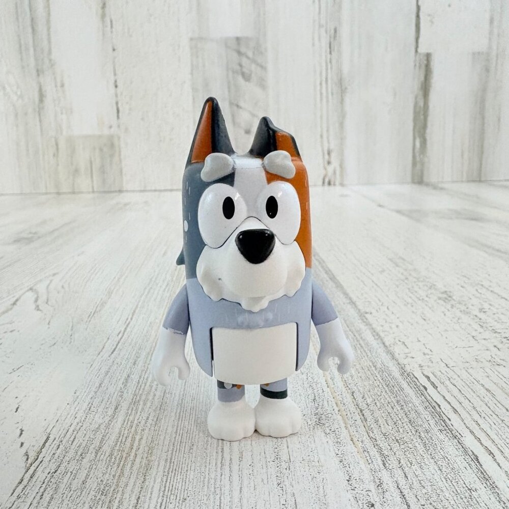 Bluey Figure Grandpa Bob Bobba Heeler Grandad Bandits Dad Family NEW
